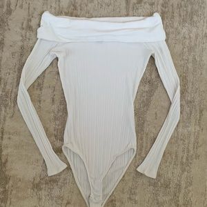 Ribbed Longsleeve Bodysuit